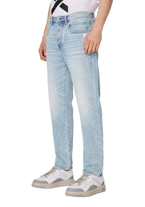 Jeans J24 tapered fit in twill stretch ARMANI EXCHANGE | Pantaloni | 6RZJ24 Z18SZ1500